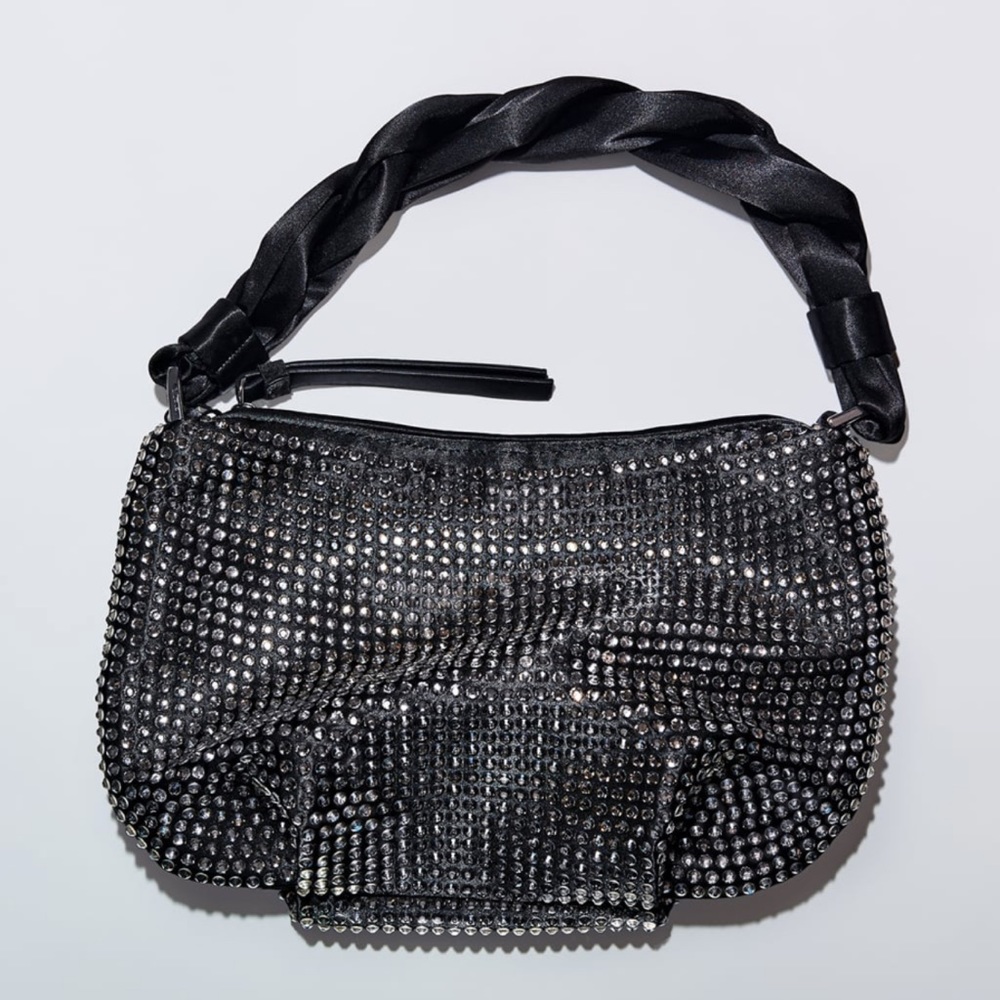 Zara sparkly handbag
